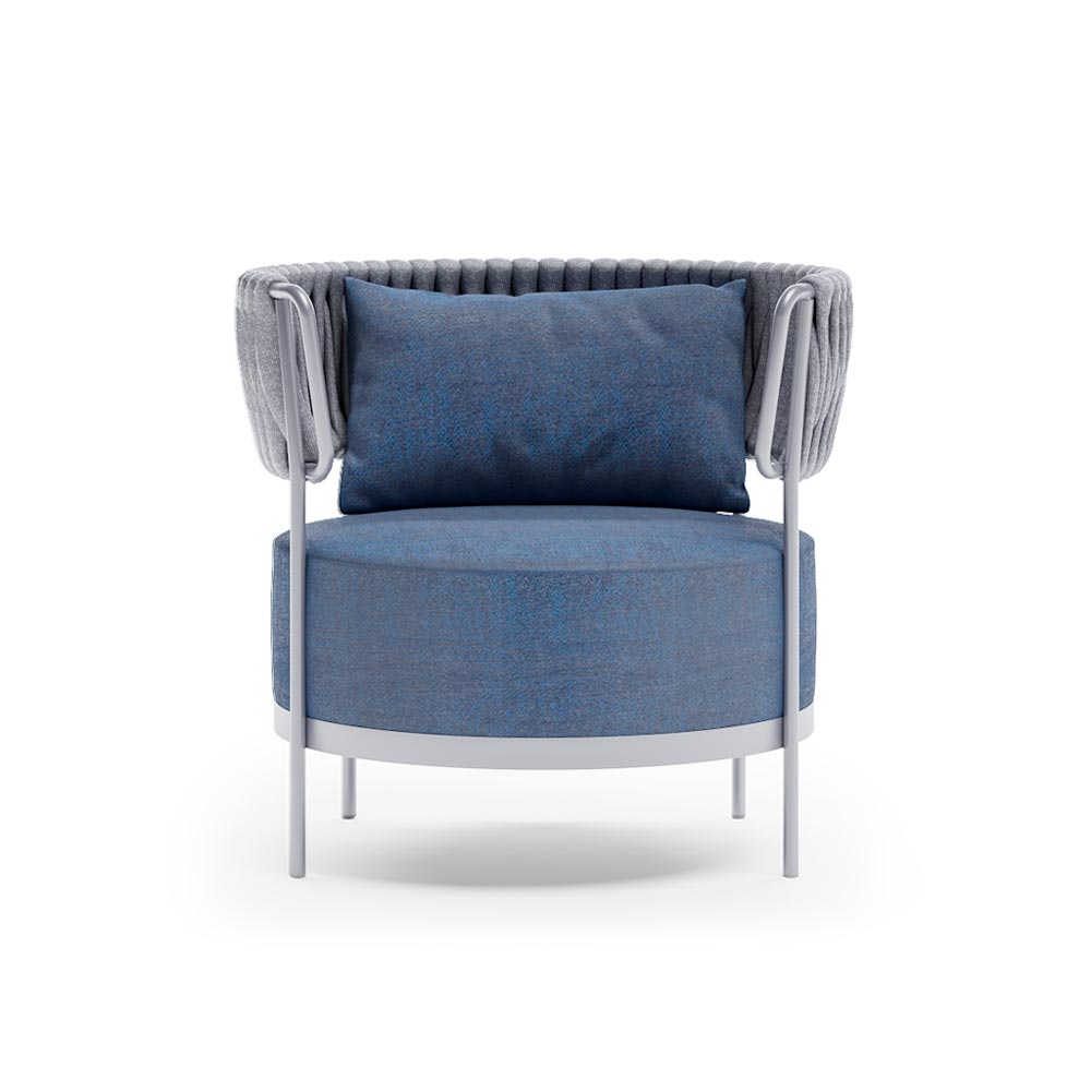 Кресло для террасы Limasol_chair_BlueMramor_front