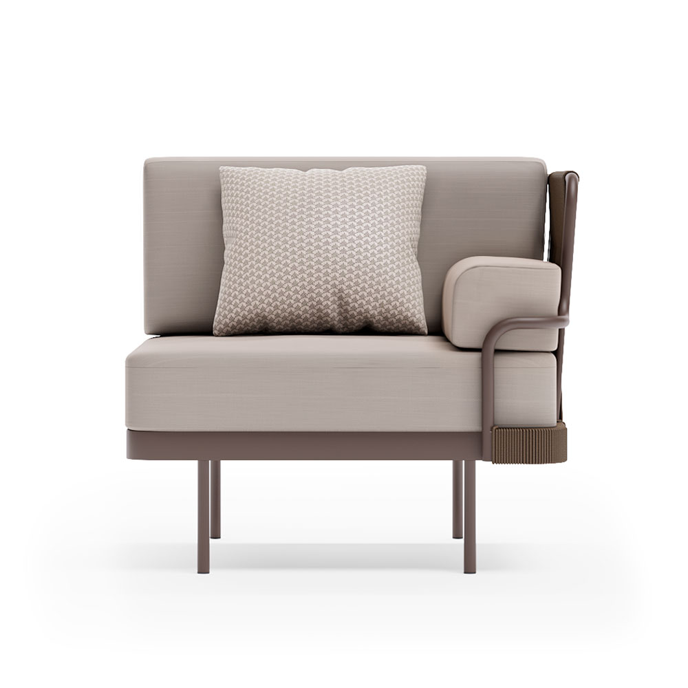 Модуль садовой мебели Martiniqua_lino_one_module_left_front