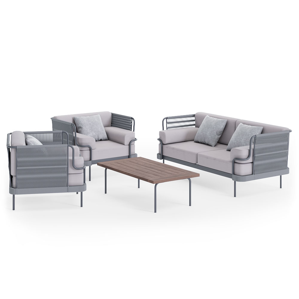 Комплект садовой мебели Martiniqua_set2_fossil_view